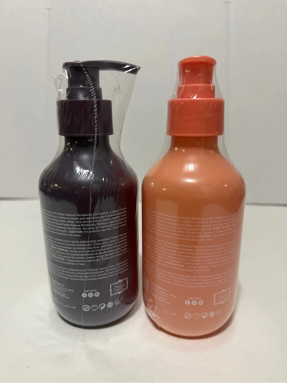 Royale Hair Rescue Revitalizing Shampoo & Conditioner Set 8.45 oz